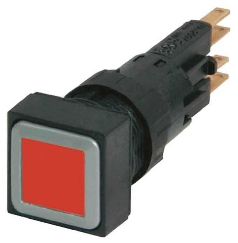 Eaton RMQ16 Series Red Momentary Push Button Switch, 16 mm Cutout, IP65