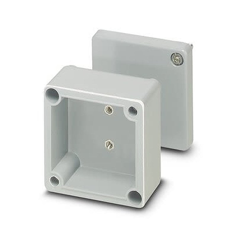 Phoenix Contact E PE A Series Grey Fibreglass Reinforced Polyester Junction Box, 59 mm, 55mm 59 mm