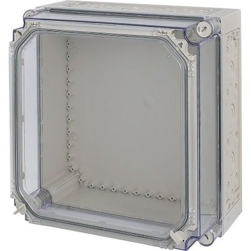 Eaton xEnergy Safety Series Light Grey Plastic General Purpose Enclosure, IP65, IK10 Flanged 375 mm, 225 mm, 375 mm
