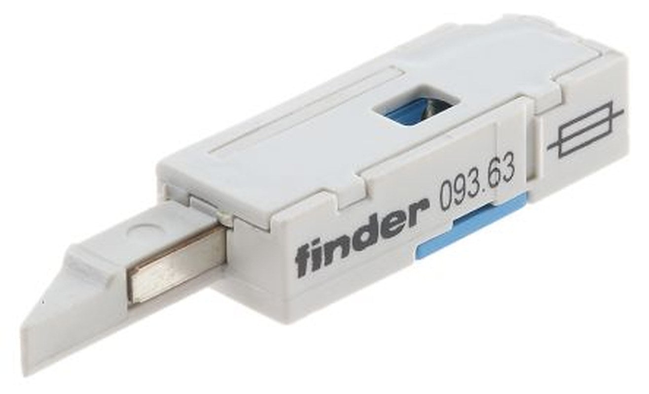 Finder 6A Rail Mount Fuse Holder for 5 x 20 mm, 1P-Pole, 250V ac