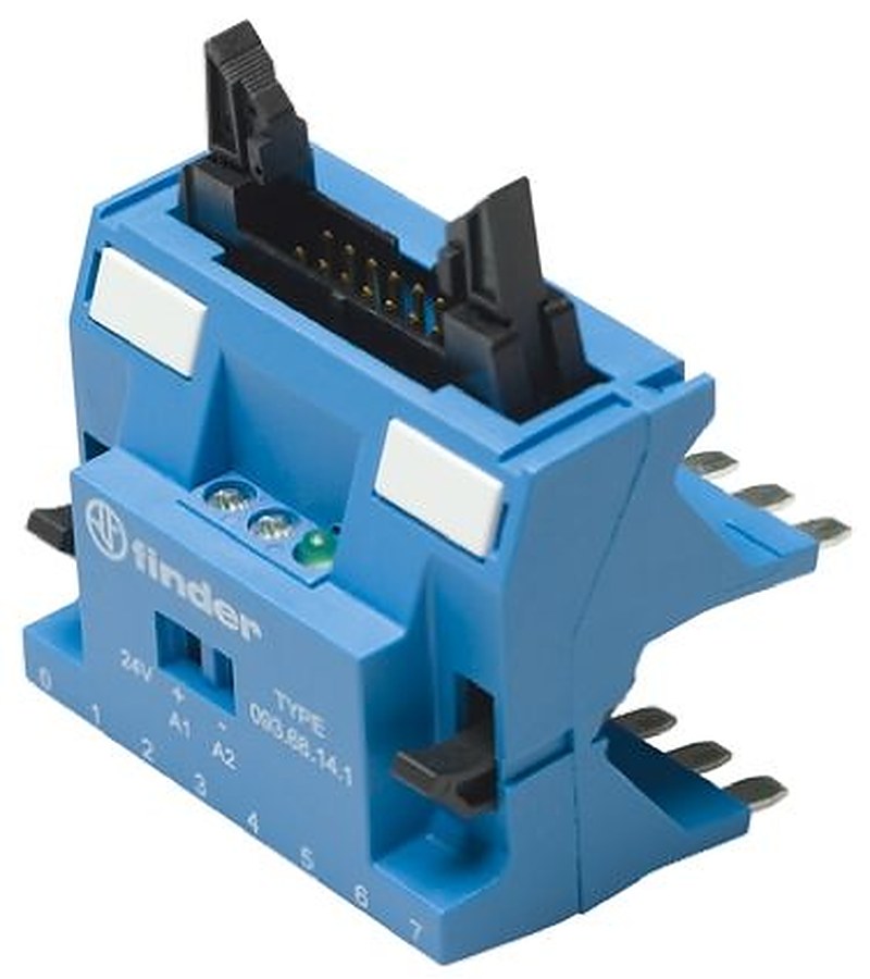 Finder Relay Interface Module for PLC and electronic systems, 093.68.14.1
