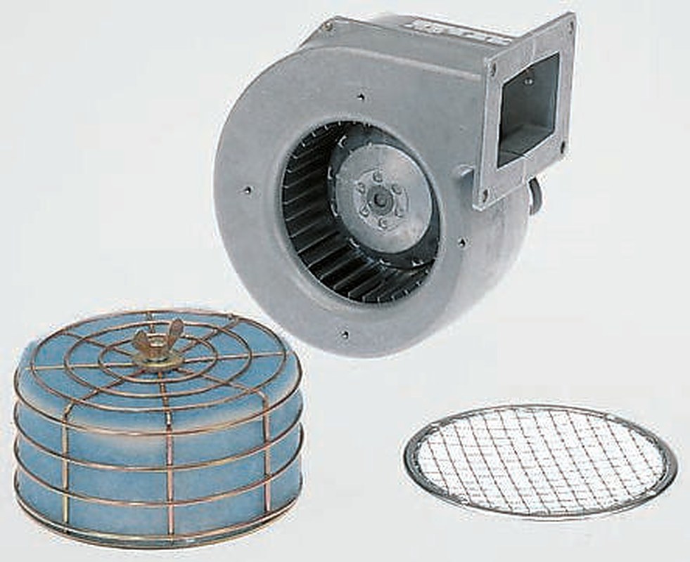 ebm-papst Galvanised Steel Finger Guard for 108 mm Fans, 118 mm Hole Spacing 126 mm 126mm, 11 mm