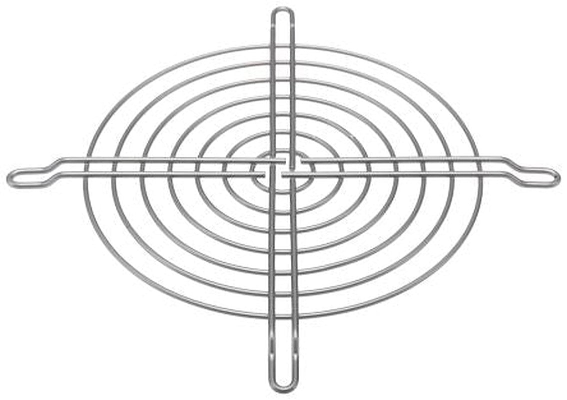 ebm-papst Stainless Steel Finger Guard for 127 mm Fans, 113.28 mm Hole Spacing 162 mm 162mm, 4 mm