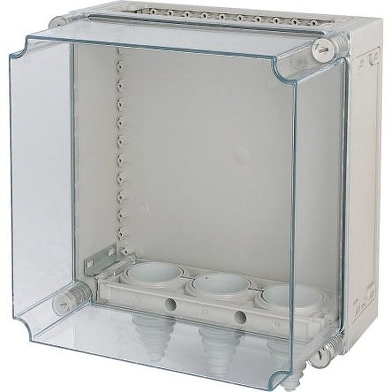 Eaton Eaton xEnergy Series Light Grey Plastic General Purpose Enclosure, IP65, IK10 375 mm, 275 mm, 275 mm
