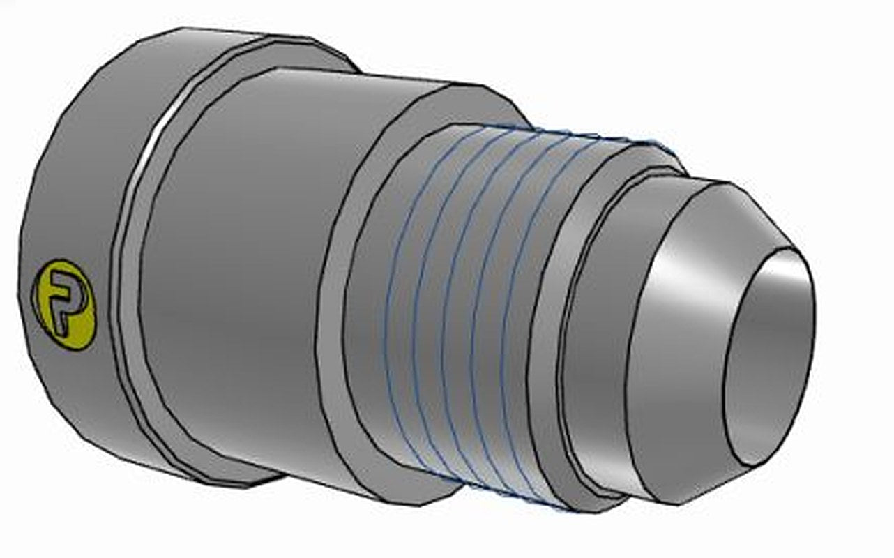 Parker 10-6TRTXS Hydraulic Fitting Female, Steel, 0.88 in Hose ID