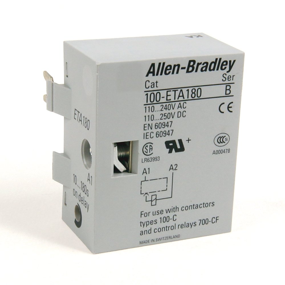 MCS 100-C, 104-C, 700-CF, 700S-CF Accessories, Electronic Timing Module, ON-Delay (10 sec. - 180 sec.),