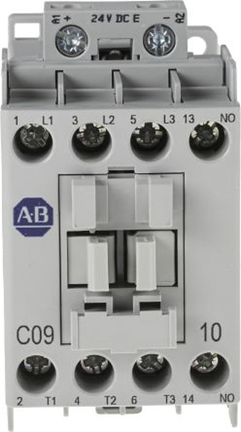 Allen Bradley 100C Contactor, 24V dc Coil, 3-Pole, 9 A, 4 kW 24V dc, 3 NO, 690V ac