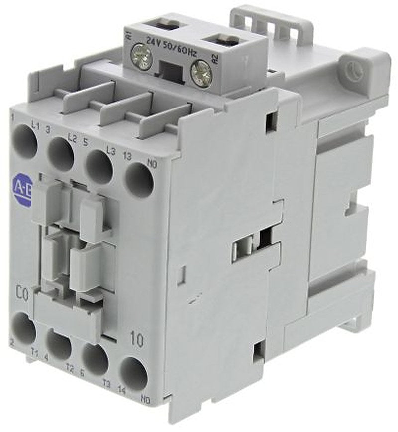 Allen Bradley 100C Contactor, 24V ac Coil, 3-Pole, 9 A, 4 kW 24V ac, 3 NO, 690V ac