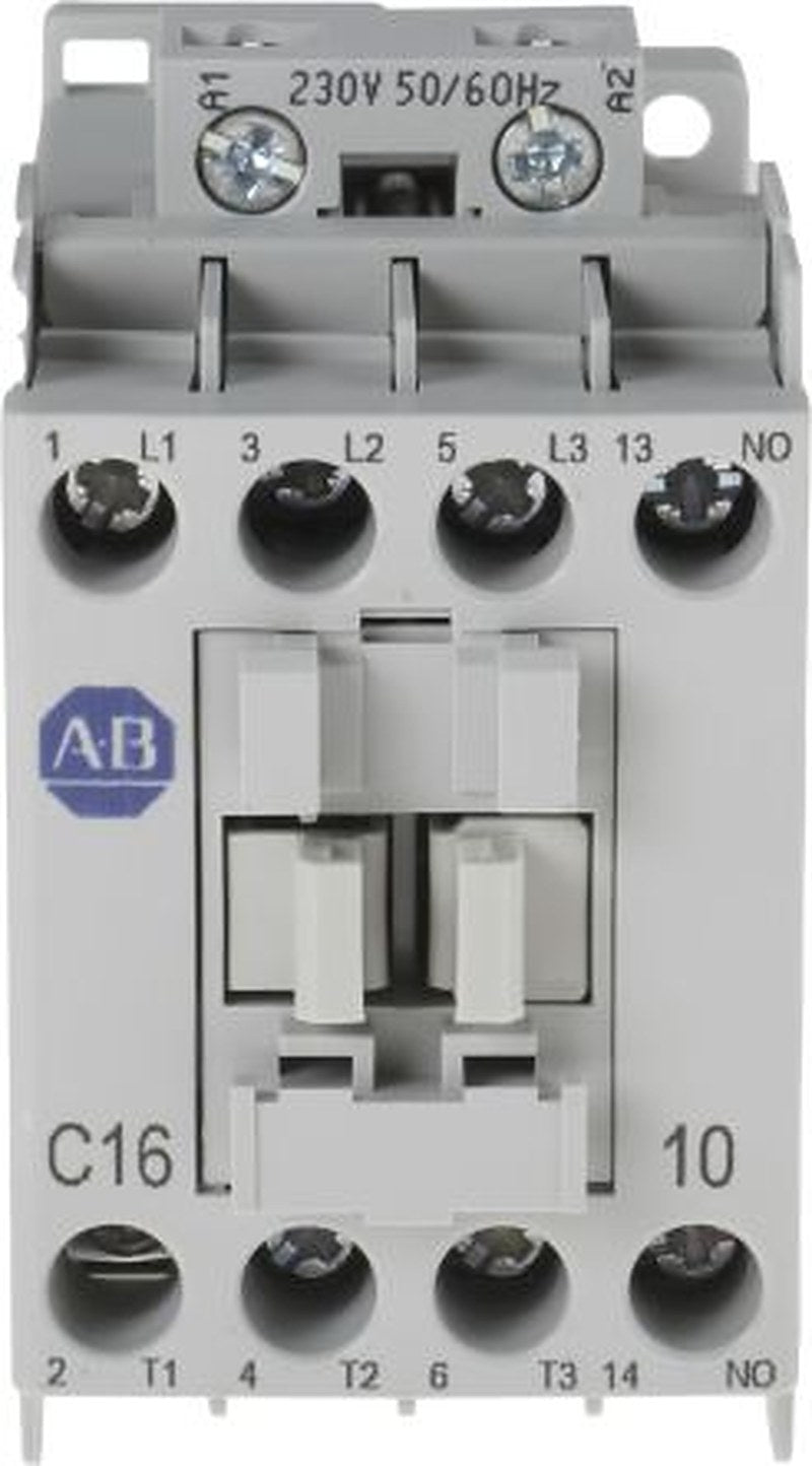 Allen Bradley 100C Contactor, 230V ac Coil, 3-Pole, 16 A, 7.5 kW 230V ac, 3 NO, 690V ac