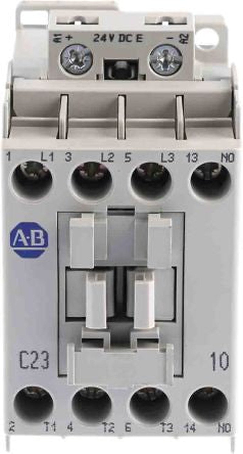 Allen Bradley 100C Contactor, 24V dc Coil, 3-Pole, 23 A, 11 kW 24V dc, 3 NO, 690V ac
