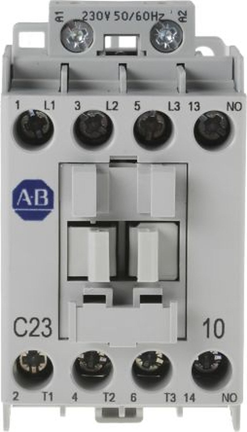 Allen Bradley 100C Contactor, 230V ac Coil, 3-Pole, 23 A, 11 kW 230V ac, 3 NO, 690V ac