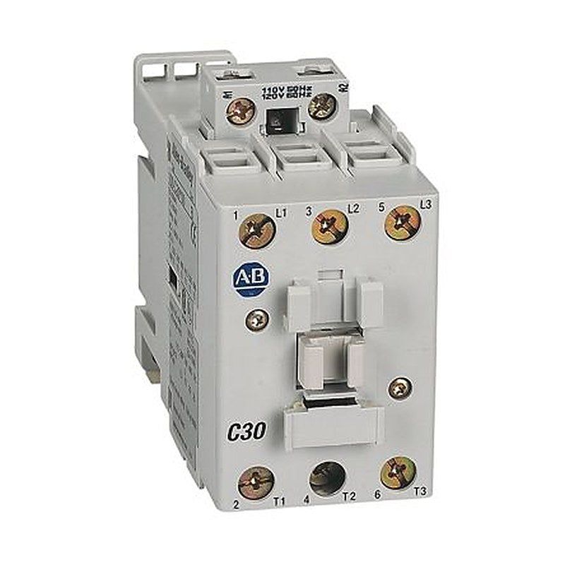 Allen Bradley 100C Contactor, 3-Pole, 30 A, 26 kW, 3 NO, 690V ac