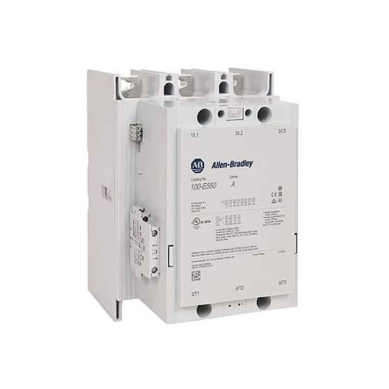 Allen Bradley Contactor, 130V ac/dc, 48 V ac/dc Coil, 3-Pole, 1.26 kA 120V, 1 NO/1 NC