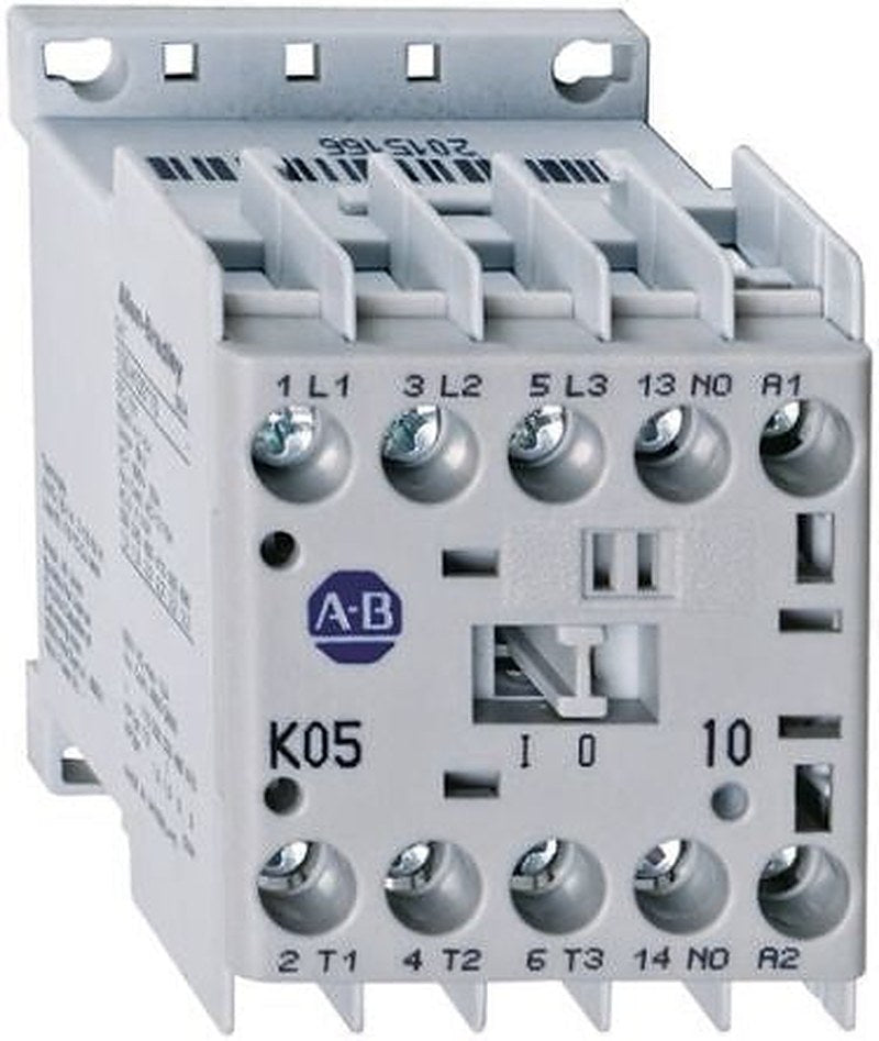 Allen Bradley 100K Contactor, 110V ac Coil, 3-Pole, 5 A, 2.2 kW 110V ac, 3 NO, 690V ac