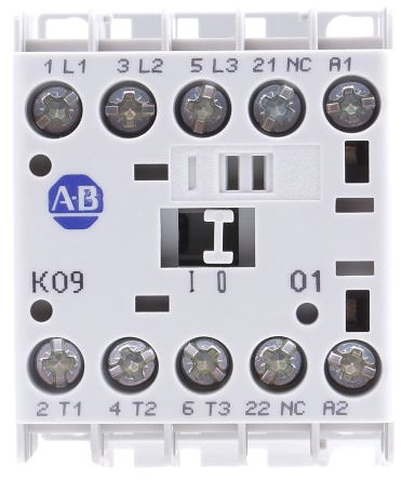 Allen Bradley 100K Contactor, 24V dc Coil, 3-Pole, 9 A, 4 kW 24V dc, 3 NO, 690V ac