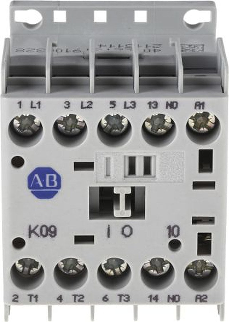 Allen Bradley 100K Contactor, 24V dc Coil, 3-Pole, 9 A, 4 kW 24V dc, 3 NO, 690V ac