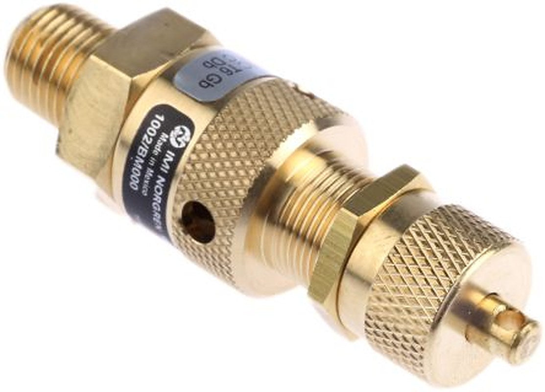 Norgren Quick Exhaust Valve x 1.6 bar Male A: Threaded B: Threaded 1/4 in