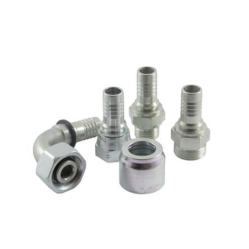 Parker 10048-10C Hydraulic Fitting, Stainless Steel, 0.63 in Hose ID