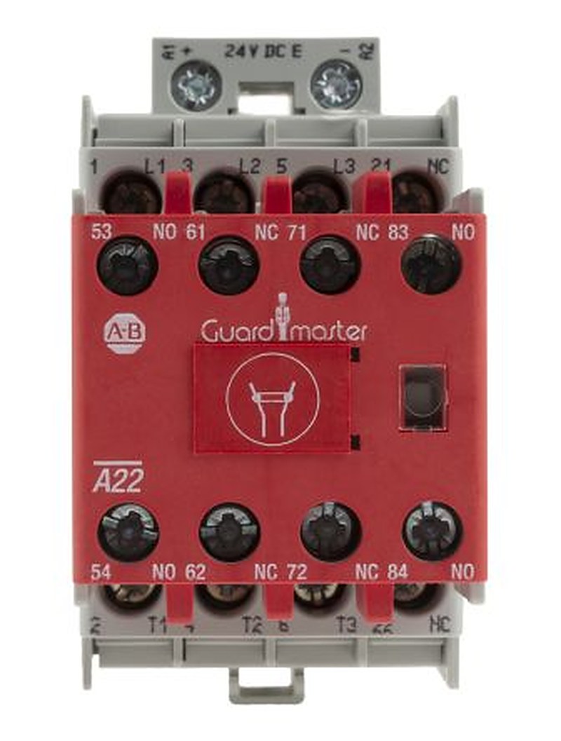 Allen Bradley 100S-C Contactor, 24V dc Coil, 3-Pole, 12 A, 7.5 kW 24V dc, 2 NO/3 NC, 690V ac