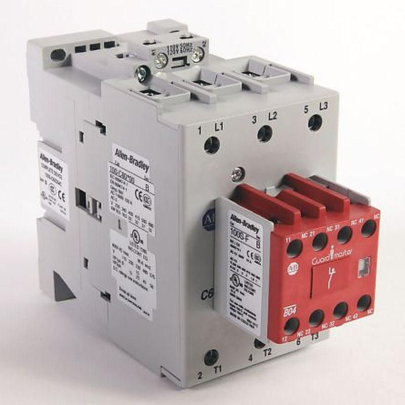 Allen Bradley 100S-C Contactor, 24V dc Coil, 3-Pole, 60 A, 40 kW 24V dc, 3 NO, 690V ac