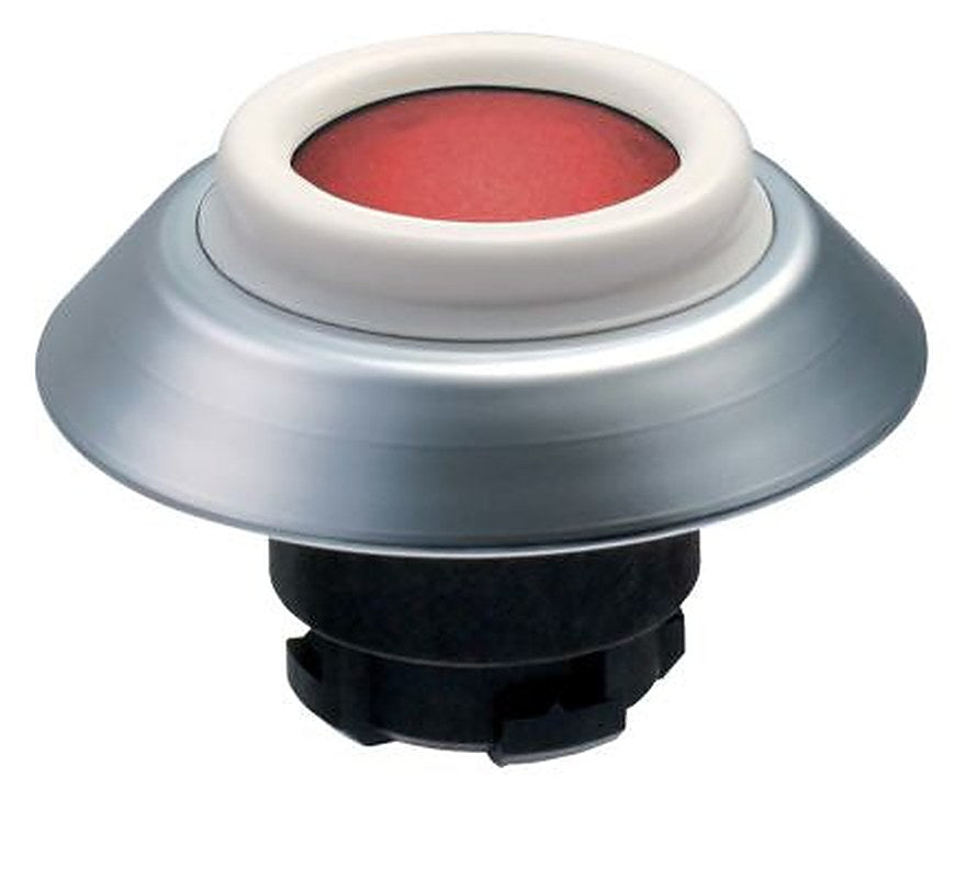 Schmersal NDLRT Series Red Momentary Push Button Switch, 22.3 mm Cutout, IP67, IP69K