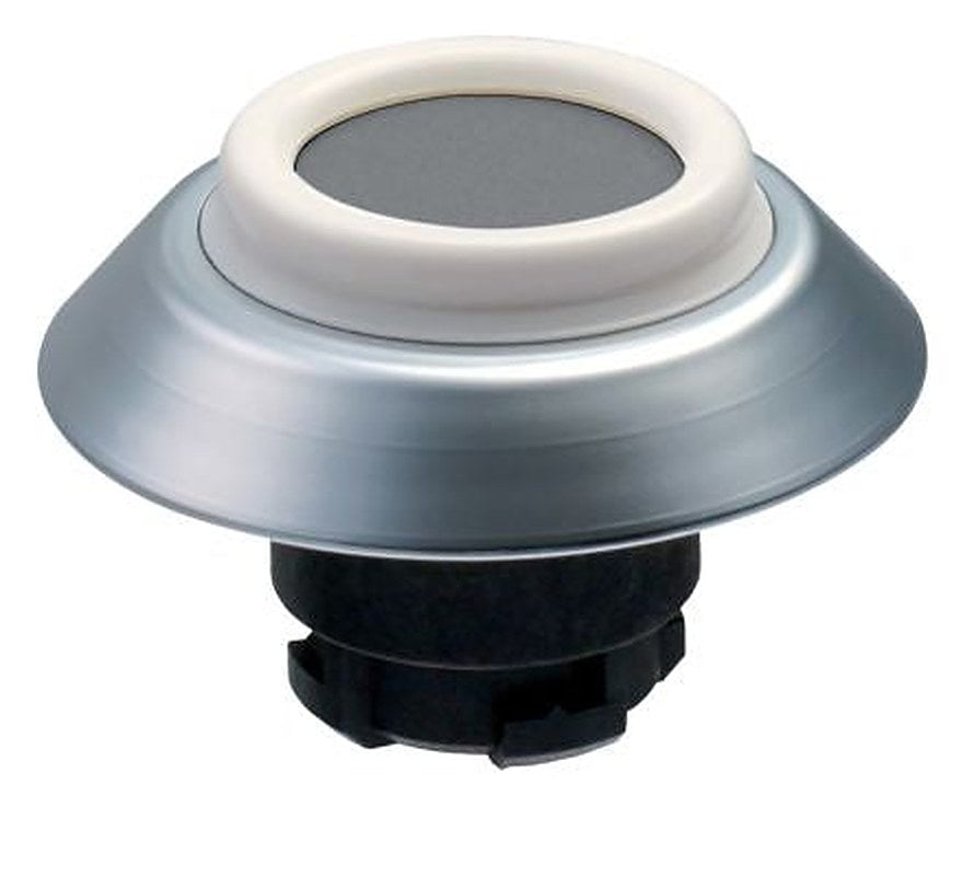 Schmersal NDTGR Series Grey Momentary Push Button Switch, 22.3 mm Cutout, IP67, IP69K