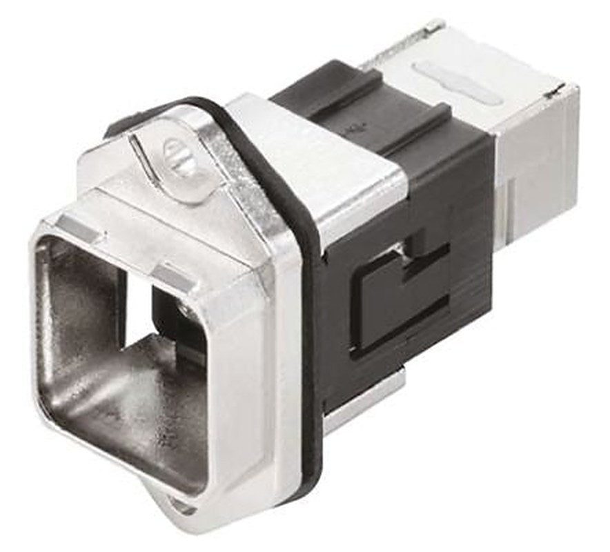 Weidmüller IE-BSS-V14M-RJ45-C Series RJ45 360° Shielded Coupler