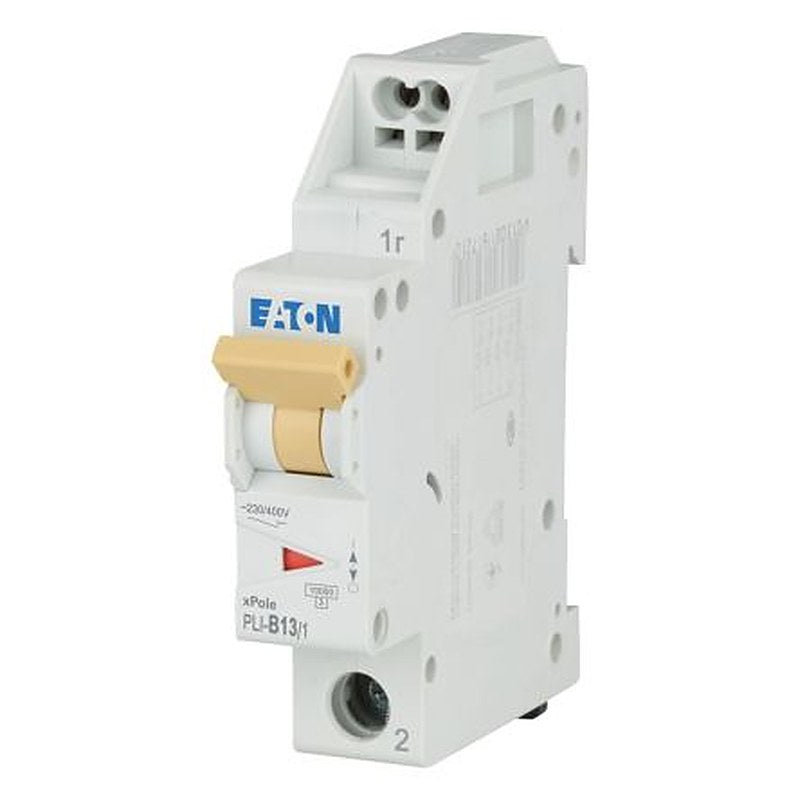 Eaton Eaton Moeller Miniature Circuit Breaker, 1-Pole, 13A, Type B, 230V ac AC, 48 V dc DC, 10 kA Breaking Capacity