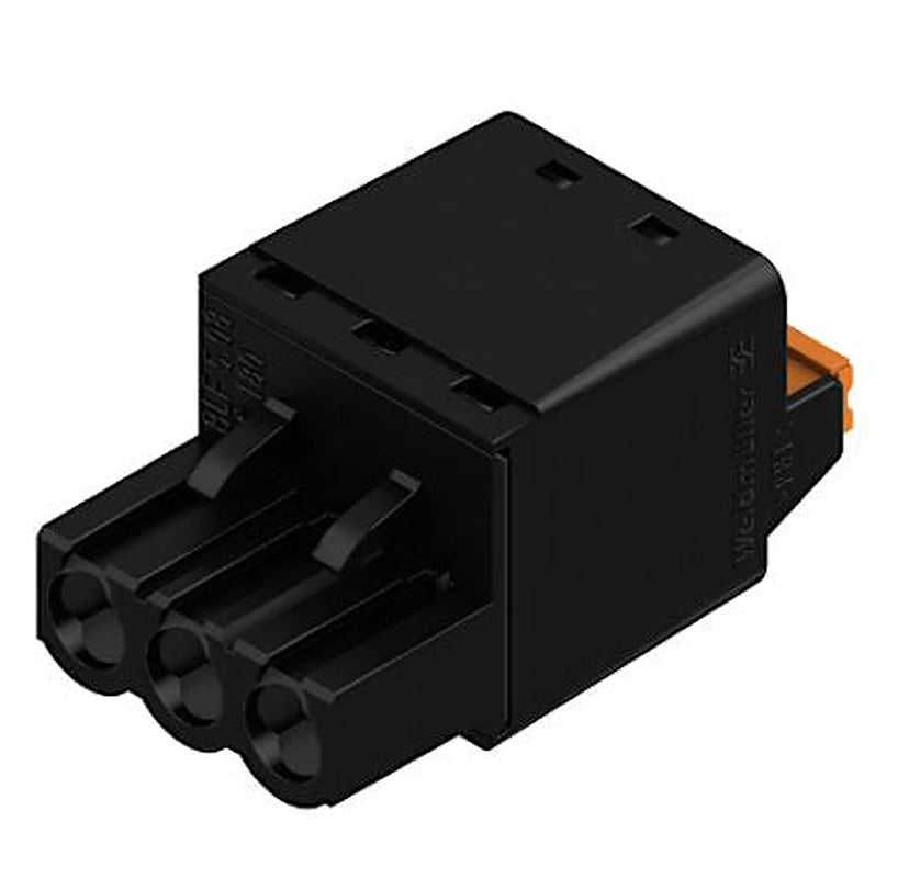 Weidmüller BL 5.08 Series Pluggable Terminal Block, 3-Contact, 5.08 mm Pitch, 1 Row