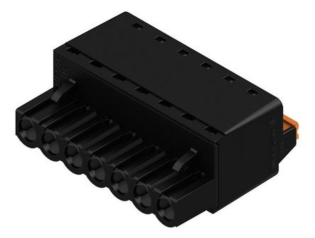 Weidmüller BLF 5.08 Series Pluggable Terminal Block, 7-Contact, 5.08 mm Pitch, 1 Row