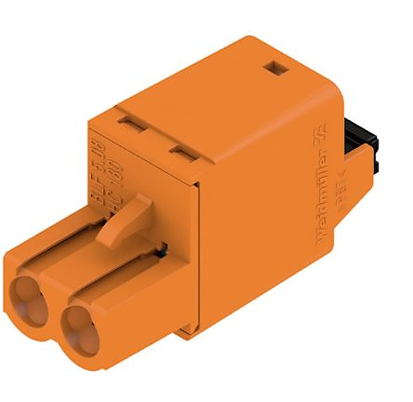 Weidmüller BL 5.08 Series Pluggable Terminal Block, 2-Contact, 5.08 mm Pitch, 1 Row