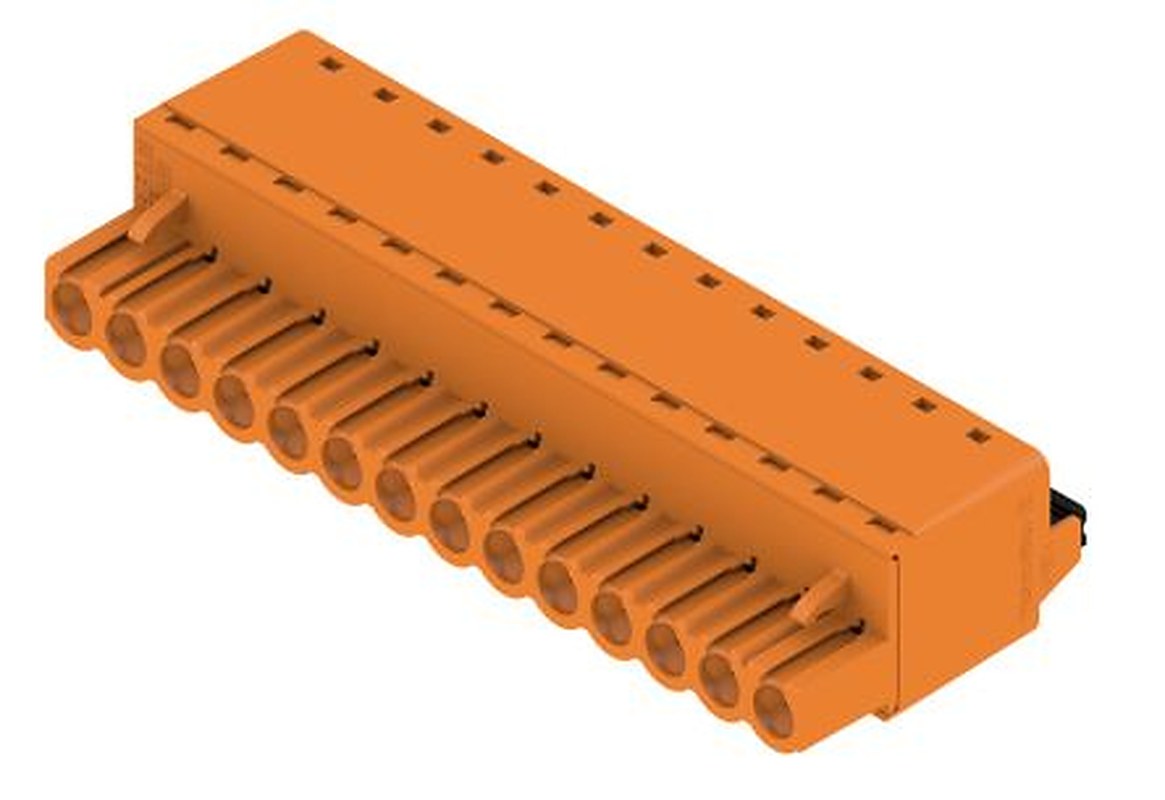 Weidmüller BL Series Pluggable Terminal Block, 14-Contact, 5.08 mm Pitch, 1 Row