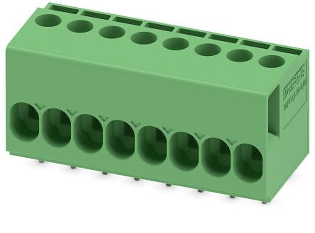 Phoenix Contact TDPT 2.5/ 8-SC-5.08 Series PCB Terminal Block, 8-Contact, 5.08 mm Pitch, Wave Soldering Mount, 1 Row
