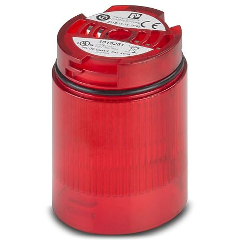 Phoenix Contact PSD Series Red Flashing Light Element, LED Bulb 24V, DC, IP65