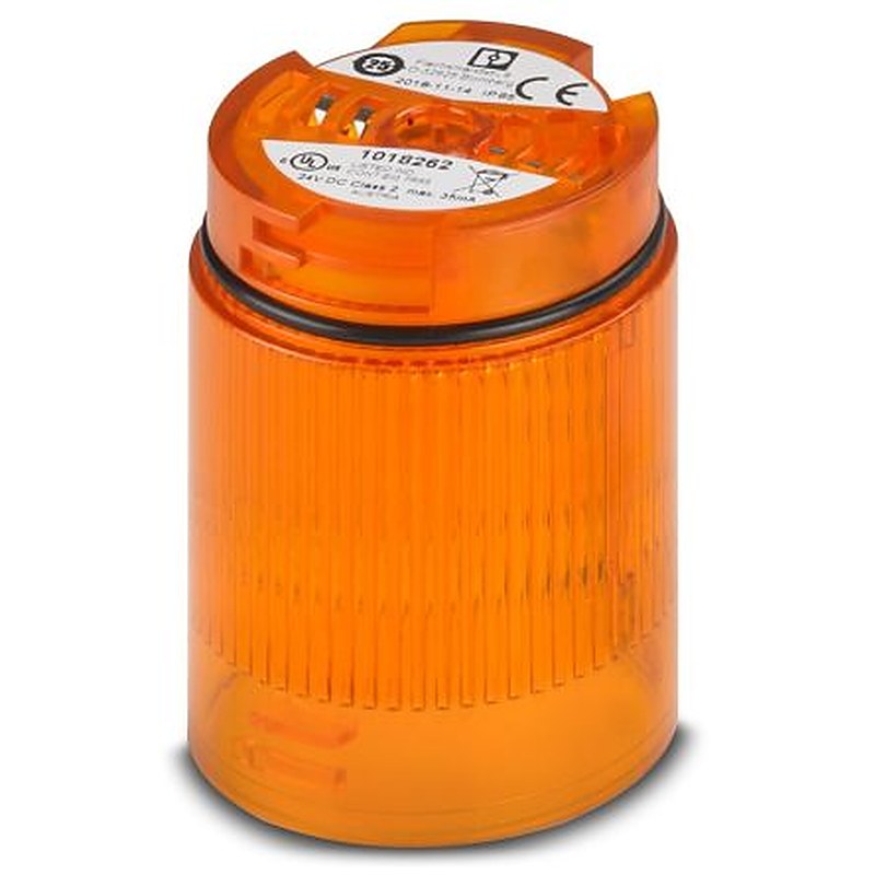 Phoenix Contact PSD Series Orange Flashing Light Element, LED Bulb 24V, DC, IP65