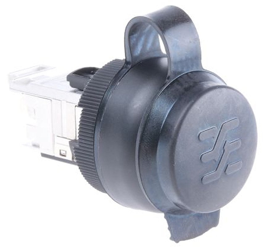 Weidmüller 1018820000 Series RJ45 Connector Female, Panel Mount, Cat6a Shielded Straight 2 Port 1 Way