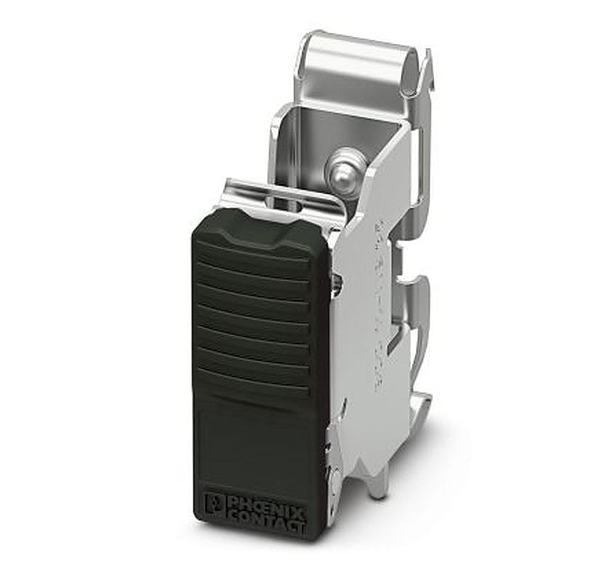 Phoenix Contact, SCC 5-NS35 Polyamide Shield Connection Clamp for use with Terminal Block