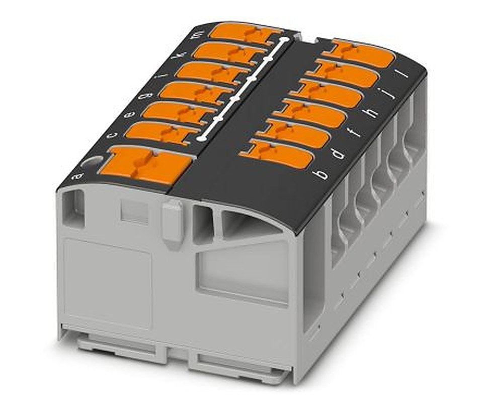 Phoenix Contact Distribution Block, 13 Way, 450V, 24A, Black