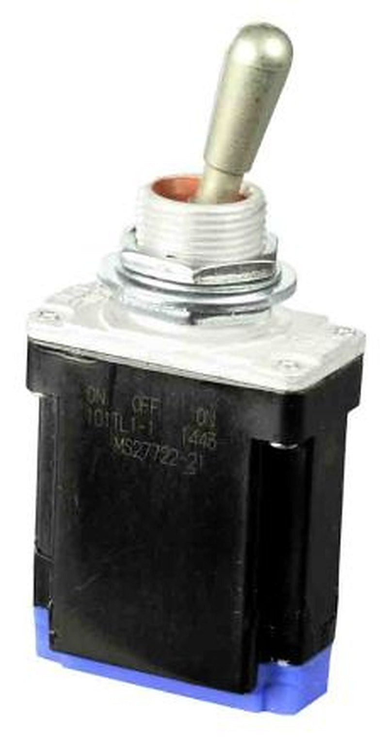 Honeywell Toggle Switch, Bushing Mount, On-Off-On, SPDT, Wire Terminal, 28 V dc, 125 V ac