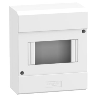 Micro Pragma surface enclosure - IP30 - 1x6modules - reversible transparent door (Micro Pragma surface enclosure) is a Schneider Electric product. Designed for reliable performance and long service life. Available across Iraq — contact us for pricing and delivery options.