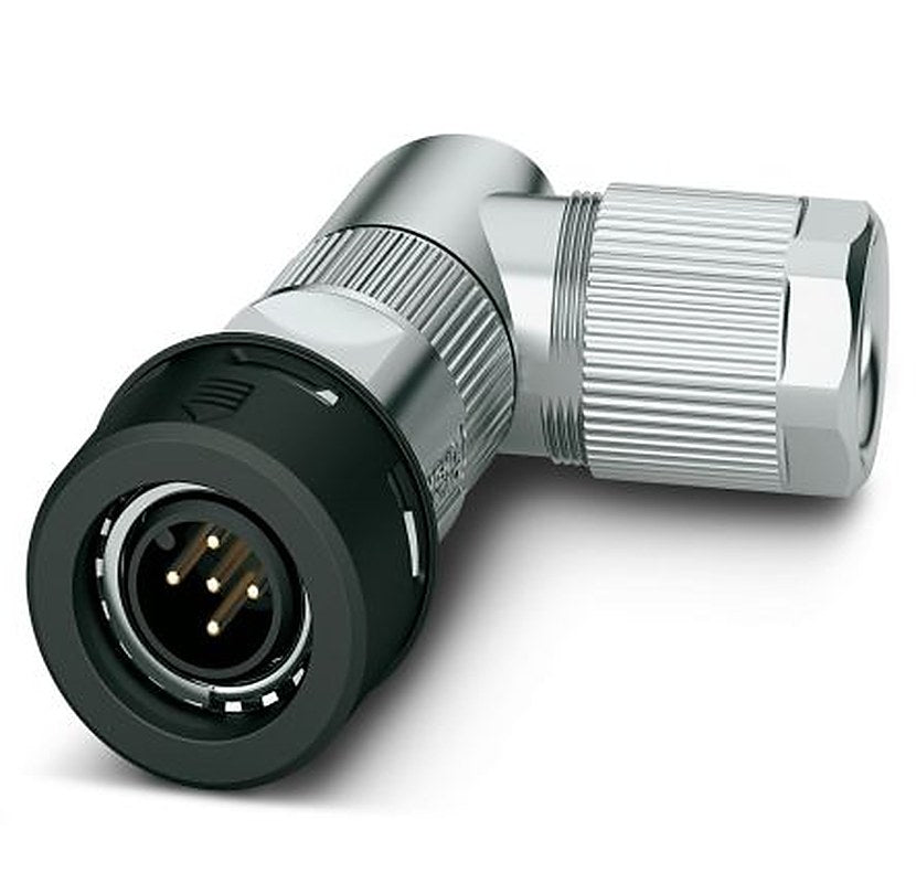 Phoenix Contact Circular Connector, 5 Contacts, Clip, M12 Connector, Plug, Male, IP65, IP67, SACC Series