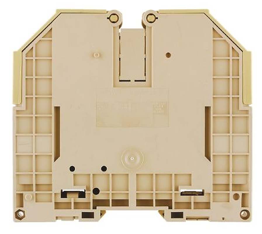 Weidmüller 1024500000 W Series Feed Through Terminal Block Dark Beige, 120mm², 1-Level, Screw
