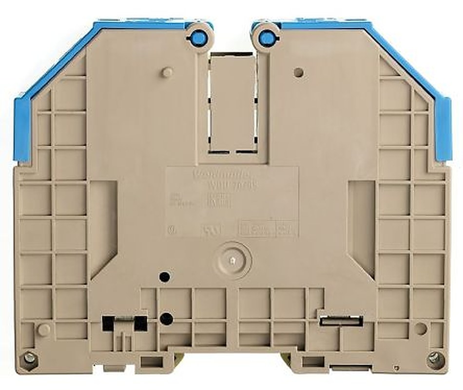 Weidmüller 1024680000 WDU Series Feed Through Terminal Block Blue, 95mm², 1-Level, Screw
