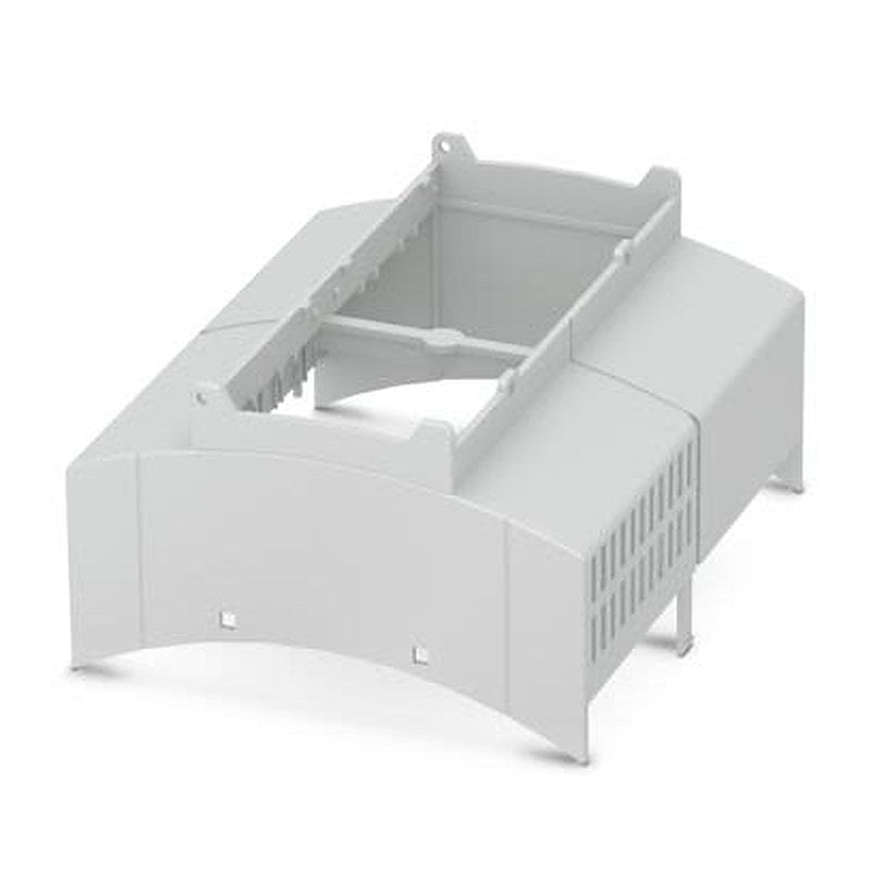 Phoenix Contact Solid Top Enclosure Type BC Series, Polycarbonate 107.6 mm DIN Rail Enclosure
