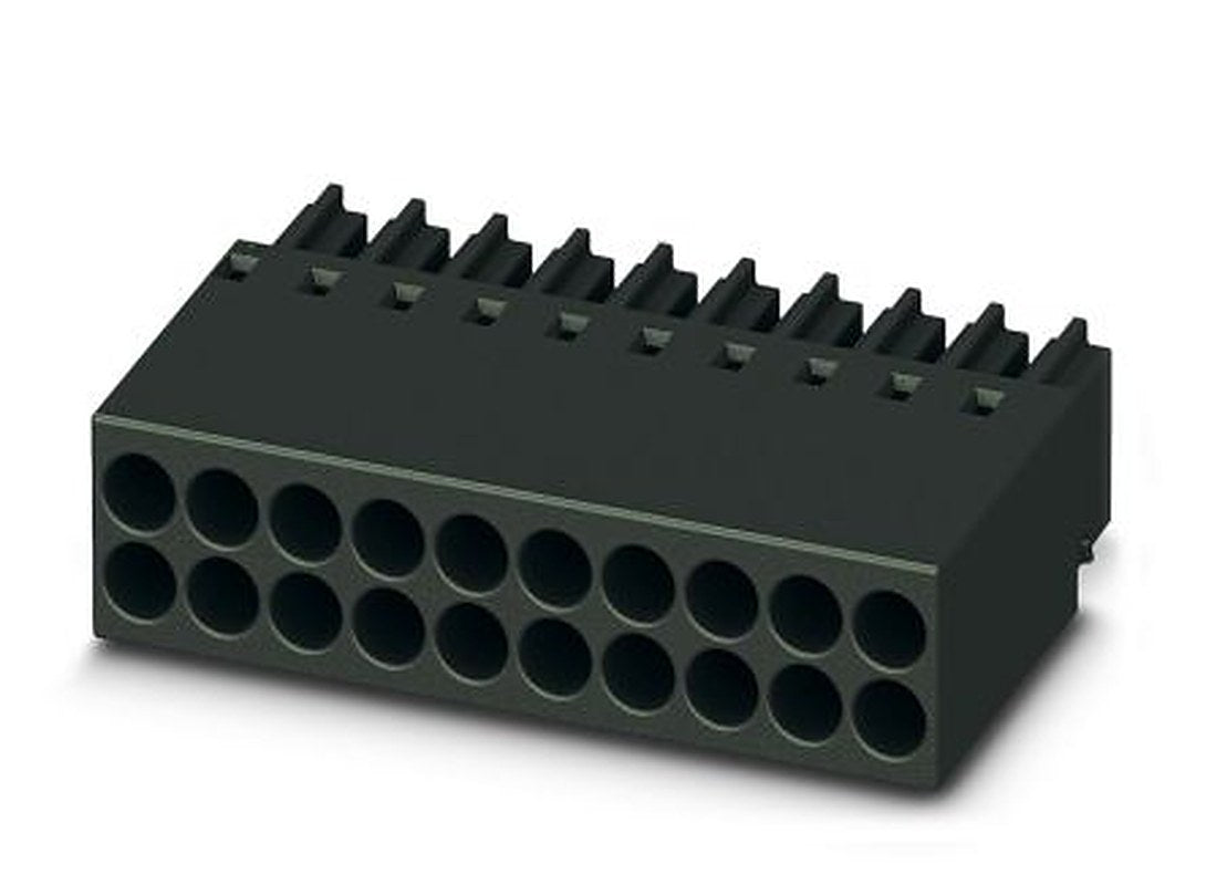 Phoenix Contact DMCC 0.5 Series Pluggable Terminal Block, 4-Contact, 2.54 mm Pitch, 2 Row, 1027606