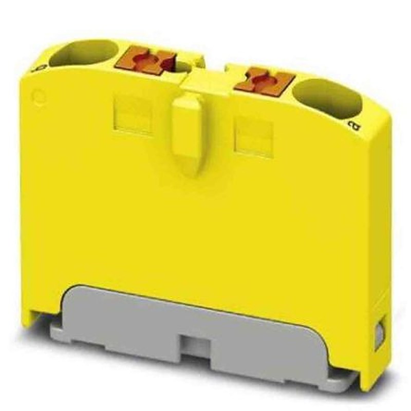 Phoenix Contact Distribution Block, 2 Way, 690V, 24A, Yellow