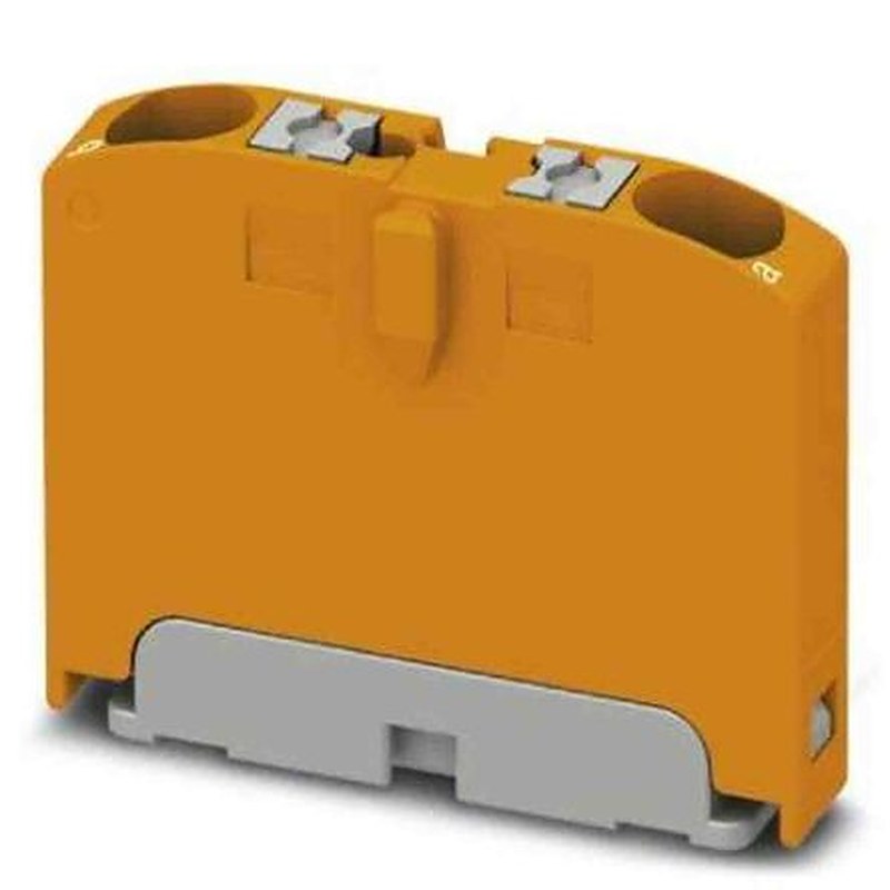 Phoenix Contact Distribution Block, 2 Way, 690V, 24A, Orange