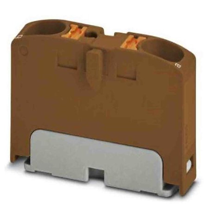 Phoenix Contact Distribution Block, 2 Way, 450V, 32A, Brown