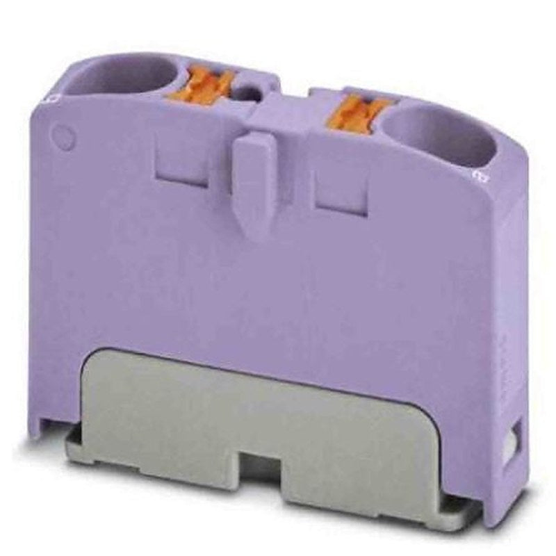 Phoenix Contact Distribution Block, 2 Way, 450V, 32A, Violet
