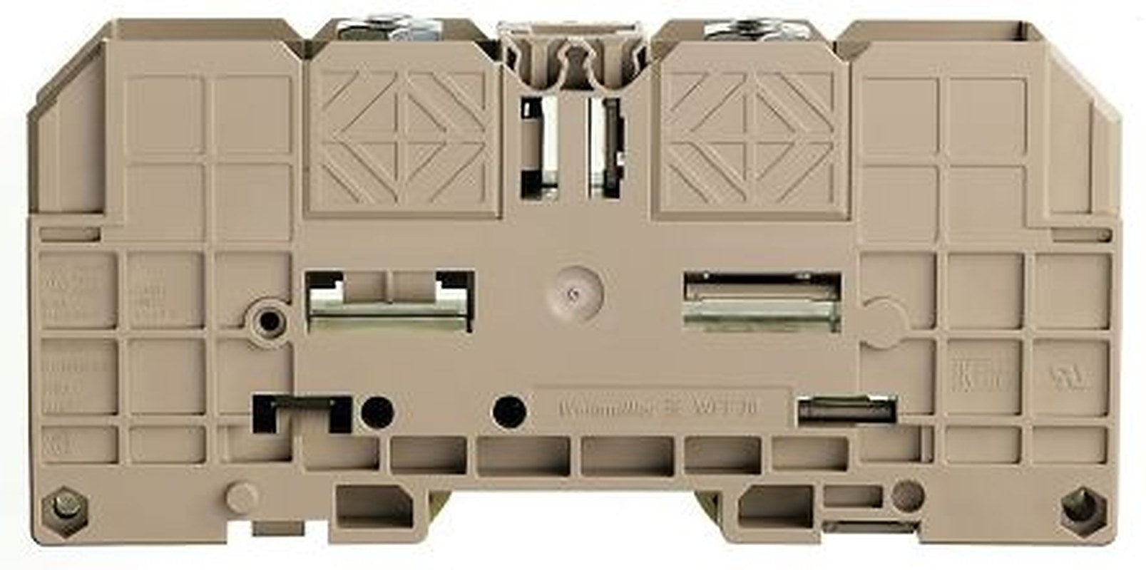 Weidmüller 1029400000 WFF Series Feed Through Terminal Block Beige, 70mm², 1-Level, Screw